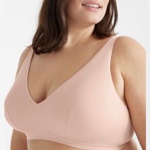 Knix Micro Modal Rib bralette. 🩷